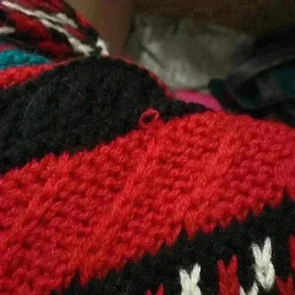 Reference Point Vintage Multi-Pattern Sweater Siz… - image 6